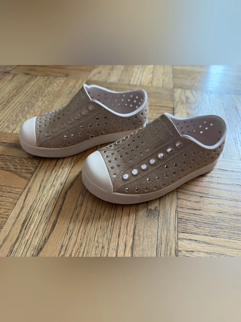 Native Shoes Kids Jefferson Bling Size 8